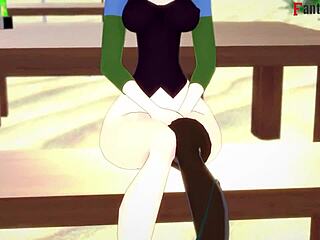 Gwen banging hard in total drama