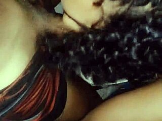 Brazilian bombshell indulges in big dick during festive season