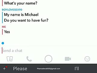 Online sex chat turns into a wild bondage session with a horny teen