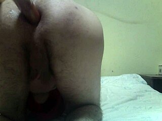 Passive gay enjoys intense anal penetration