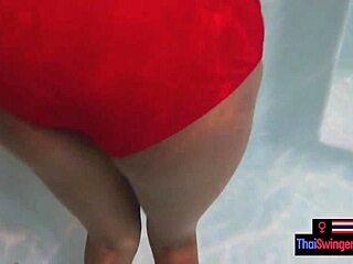 Thai girlfriend's big ass in jacuzzi fun—wow, join us!