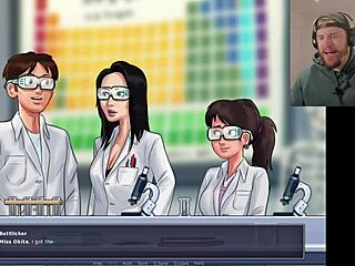 Steamy encounter with chemistry teacher in Summertime Saga unfolds