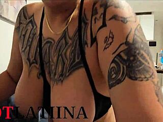argentine chica hooks up with her neighbor for hardcore fun