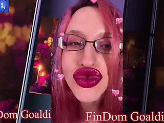 Joi's glasses and face fetish in Findom addiction part 1