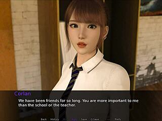 Let's Play Nudist School Part 9 on a Date with Lena! 🏖️