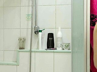 Hid phone in shower to catch stepmom bathing naked