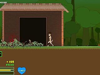 Jungle captivity speedrun in a pixel art style