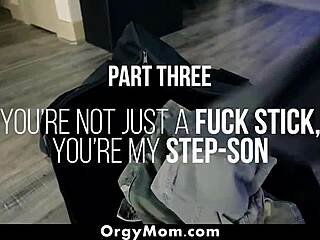 Step son got busted eyeing his hot new step mom.