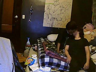 Just banging an Asian chick right after work hours