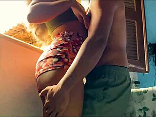 Young amateur gets naughty with her friend's wife