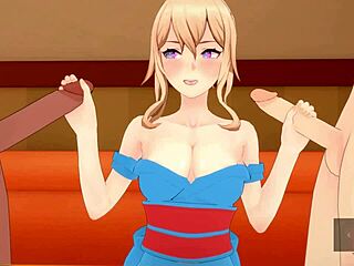 Cartoon porn with Klee in 3D