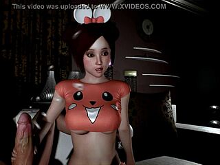 3d futa cartoon threesome with two shemales double penetrating a girl