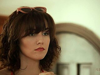Unbelievable! Freya Parker and Spencer Bradley in steamy college lesbian action!
