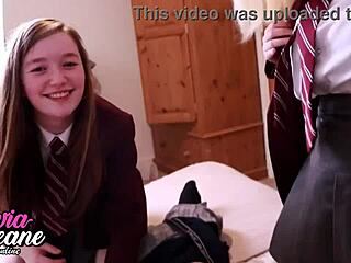 two british 18yo college chicks suck and swap cum at a wild party. just another day on campus.