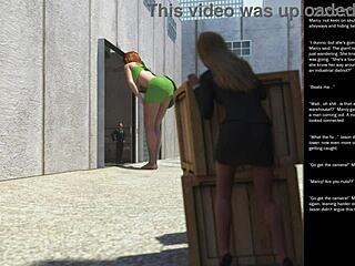 3D porn comics: Big Apple Small Gesture Episode 11