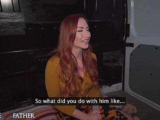 Forgive Me Father - Innocent Widow Redhead Milf Dives into Hardcore Public Sex
