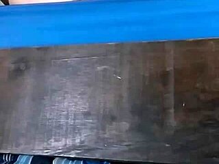 Stepfather and tight pussy sex in class with big tits