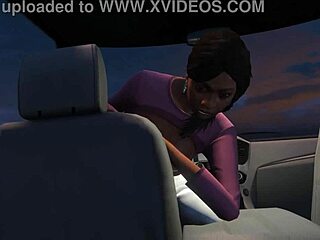 A hooker comes to the house of Franklin in GTA 5
