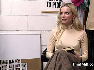 Hey, caught this dildo thief milf, wanna see her get pounded?