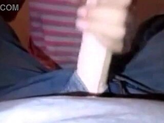 Sissy training for sucking huge 8-inch cock