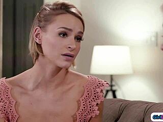 Stepmom shows stepteen how to masturbate properly! 😍