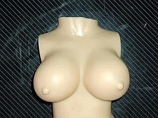 I jerk off with Dolly’s small tits for a quick thrill