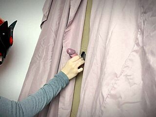 Ginger Girl Discovers Wild Gloryhole Action