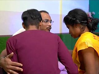 desi innocent wife shared by unlucky husband, crying during rough sex in rural setting. it’s a harsh reality for her.