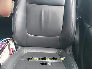 Hey, ever seen a huge squirt like this in my car from a stranger?