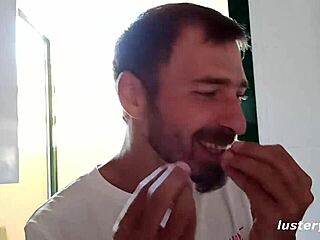 Lustery couple gets silky wet in wild 4some submission. Best fingering action ever!