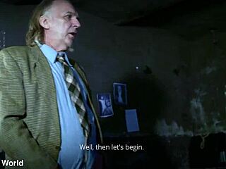 interrogation scene of cute dreadgirl with natural tits unfolds