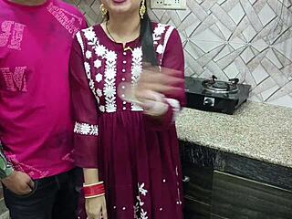 Hell Yeah! Indian Desi Bhabhi Gets Pounded Hard by Devar in Kitchen